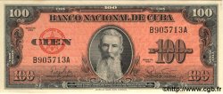 100 Pesos KUBA  1959 P.093a ST