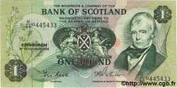 1 Pound SCOTLAND  1984 P.111f FDC