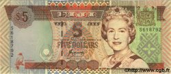 5 Dollars FIJI  1995 P.0101a UNC