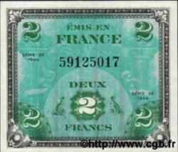2 Francs FRANCIA  1944 P.114 FDC