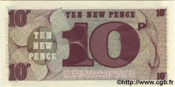 10 New Pence ENGLAND  1972 P.M48 UNC