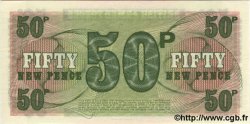 50 New Pence ENGLAND  1972 P.M49 ST
