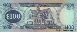 100 Dollars GUYANA  1989 P.28 FDC