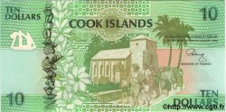10 Dollars COOK INSELN  1992 P.08a ST