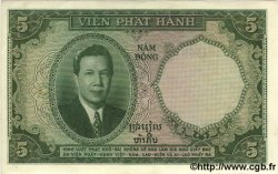 5 Piastres - 5 Dong FRENCH INDOCHINA  1953 P.106 UNC-