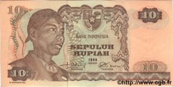 10 Rupiah INDONESIEN  1968 P.105 fST+