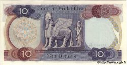 10 Dinars IRAQ  1973 P.065 UNC