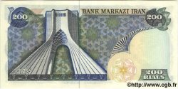 200 Rials IRAN  1974 P.103e UNC