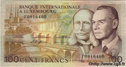 100 Francs LUXEMBOURG  1981 P.14A AU