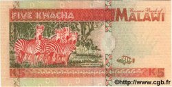 5 Kwacha MALAWI  1995 P.30 ST