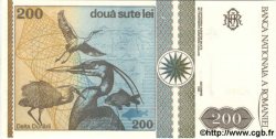 200 Lei RUMANIA  1992 P.100 FDC