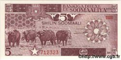 5 Shillings SOMALIA DEMOCRATIC REPUBLIC  1986 P.31b UNC