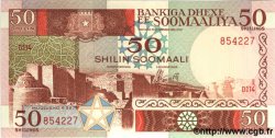 50 Shillings SOMALI DEMOCRATIC REPUBLIC  1987 P.34b UNC