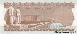 20 Lira TURCHIA  1970 P.187b FDC