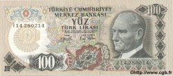 100 Lira TURKEY  1972 P.189 UNC