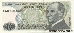 10 Lira TÜRKEI  1987 P.192 ST