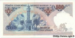 500 Lira TÜRKEI  1984 P.195 ST