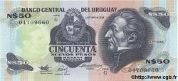 50 Nuevos Pesos URUGUAY  1989 P.061A
 UNC