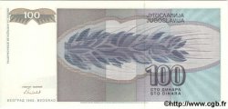 100 Dinara YUGOSLAVIA  1992 P.112 UNC