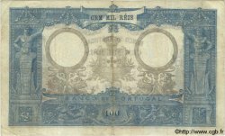 100000 Reis PORTUGAL  1908 P.078 VF