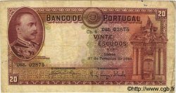 20 Escudos PORTUGAL  1940 P.143 RC+ a BC