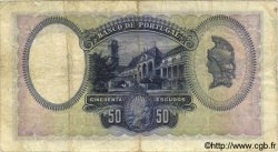 50 Escudos PORTUGAL  1933 P.144 BC+