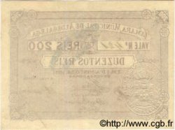 200 Reis PORTUGAL Aldegalega 1891  FDC