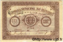 10 Centavos PORTUGAL Aveiro 1921  F