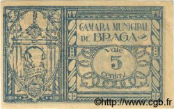 5 Centavos PORTUGAL Braga 1920  fST
