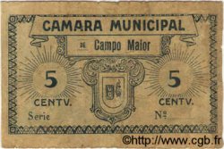 5 Centavos PORTOGALLO Campo Maior 1918  B a MB