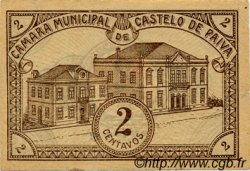 2 Centavos PORTUGAL Castelo De Paiva 1920  F+