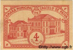 4 Centavos PORTUGAL Castelo De Paiva 1918  MBC+
