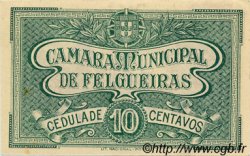 10 Centavos PORTOGALLO Felgueiras 1920  q.SPL