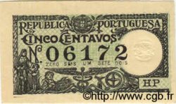 5 Centavos PORTUGAL Lisboa 1917  fST