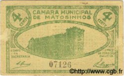 4 Centavos PORTUGAL Matosinhos 1918  VF