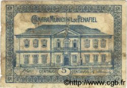 5 Centavos PORTOGALLO Penafiel 1918  MB