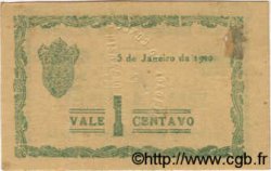 1 Centavo PORTUGAL Povoa De Varzim 1920  VF+