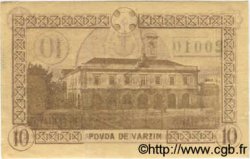10 Centavos PORTOGALLO Povoa De Varzim 1918  AU