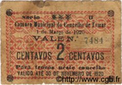 2 Centavos PORTUGAL Tomar 1920  VG