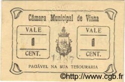 1 Centavo PORTUGAL Viana 1920  fST+