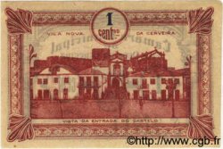 1 Centavo PORTUGAL Vila Nova Da Cerveira 1920  EBC