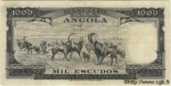 1000 Escudos ANGOLA  1956 P.091 TTB