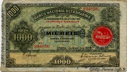 1000 Reis MOZAMBIQUE  1909 P.032 B à TB