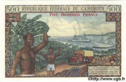 500 Francs Spécimen CAMEROUN  1962 P.11s SUP