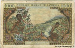 1000 Francs CAMEROUN  1962 P.12 TB
