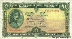 1 Pound IRLANDE  1976 P.064d TTB