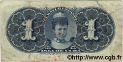 1 Peso  CUBA  1896 P.047b TB+