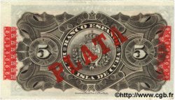 5 Pesos CUBA  1896 P.048b SUP