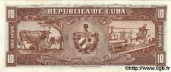10 Pesos CUBA  1960 P.088c SPL