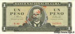 1 Peso Spécimen CUBA  1965 P.094cs pr.NEUF